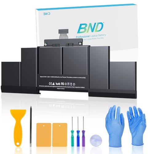 BND Akku A1494 Ersatzakku für MacBook Pro 15 Zoll Modell A1398 (Mitte 2014, Ende 2013) [Upgraded A1494 Universal Version] 11,26V 95Wh 8440mAh