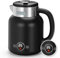Taylor Swoden Electric Kettle 1.7L, Variable Temperature Control Kettle with Digital LED Display, Fast Boil Quiet Kettles Cordless, Double-Walls, Keep Warm, Stainless Steel, Black -Asher