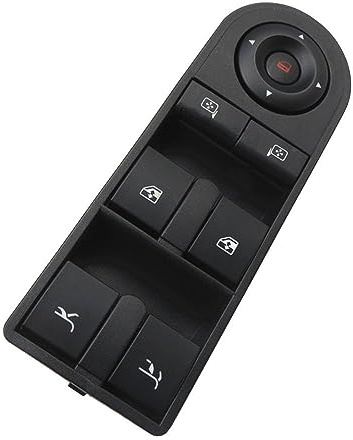 WUYDKEL Kompatibel Mit Vauxhall Für Tigra Für Twintop Für OPEL Für TIGRA B 2004–2009, Elektrische Fensterheber-Steuerschalter-Taste 93162636 Fensterheber Schalter