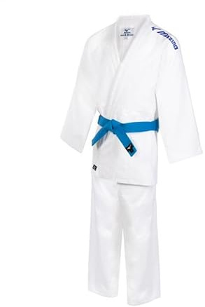 Mizuno Keiko Judoanzug mit blauer Stickerei