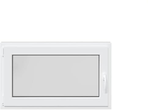 vidaXL Ventana de sótano RISOR 100x70 cm oscilobatiente DIN izquierda antracita