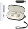 Silicone Protective Case for QCY Crossky R70 Earbuds - Durable and Eco-Friendly Bluetooth Earphone Cover with Precise Holes and Charging Compatibility - Shock-proof, Comfortable Touch,White