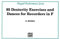 95 finger dexterity exercises and dances for recorders in f