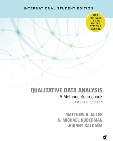 Qualitative Data Analysis - International Student Edition: A Methods Sourcebook