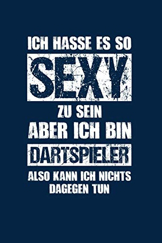Darts: Sexy Dartspieler: Notizbuch / Notizheft für Darter Dart-Spiel A5 (6x9in) dotted Punktraster