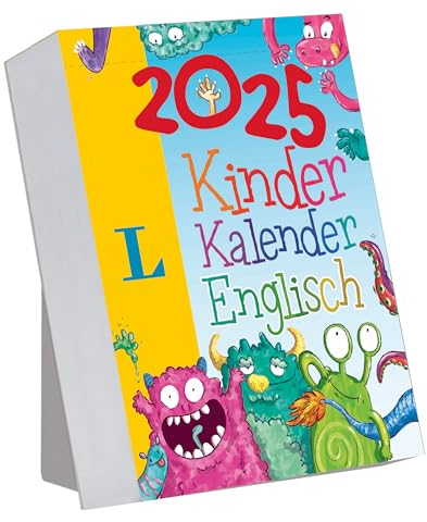 Langenscheidt Kinderkalender Englisch 2025: Tagesabreißkalender für Kinder zum Englisch lernen (Langenscheidt Sprachkalender)