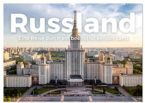 Russland - Eine Reise durch ein beeindruckendes Land. (Wandkalender 2026 DIN A2 quer), CALVENDO Monatskalender: Kommen Sie mit auf eine spannende Reise nach Russland. (CALVENDO Natur)
