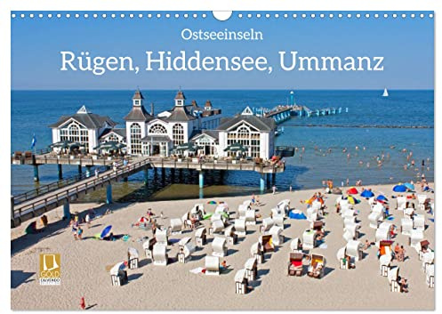 Ostseeinseln Rügen, Hiddensee, Ummanz (Wandkalender 2026 DIN A3 quer), CALVENDO Monatskalender: Rügen, Hiddensee und Ummanz, drei Inseln in enger Nachbarschaft. (CALVENDO Orte)