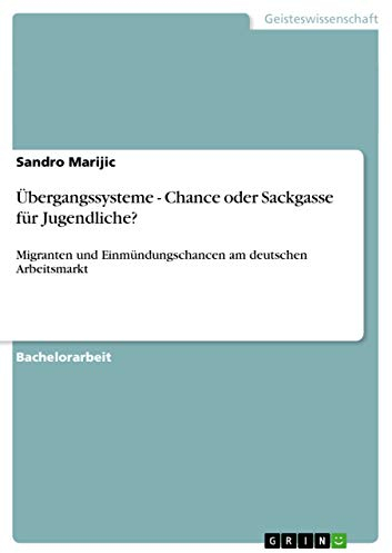 Übergangssysteme - Chance oder Sackgasse für Jugendliche?: Migranten und Einmündungschancen am deutschen Arbeitsmarkt