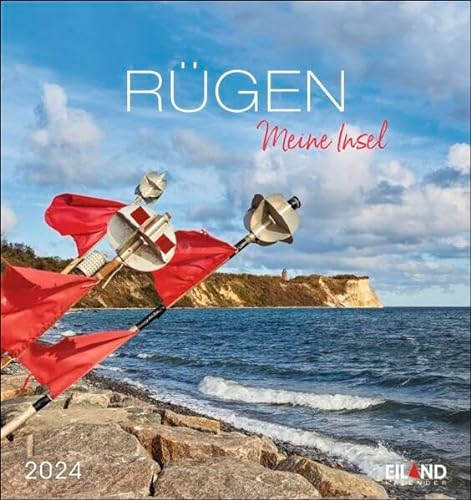Rügen Postkartenkalender 2024. Impressionen der größten deutschen Insel in einem kleinen Kalender zum Aufstellen oder Aufhängen. Postkarten-Fotokalender für Urlaubsfeeling zu Hause.: Meine Insel