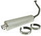 Échappement standard en aluminium pour la Chine GY6 125/150 4T Maxi Scooter, Roller, Quad, mobylette