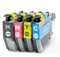OBV 4X kompatible Tintenpatrone als Ersatz für Brother LC3211 LC3213 für Brother MFC-J491DW MFC-J497DW MFC-J890DW MFC-J895DW DCP-J572DW DCP-J772DNW DCP-J772DW DCP-J774DW schwarz Cyan Magenta gelb