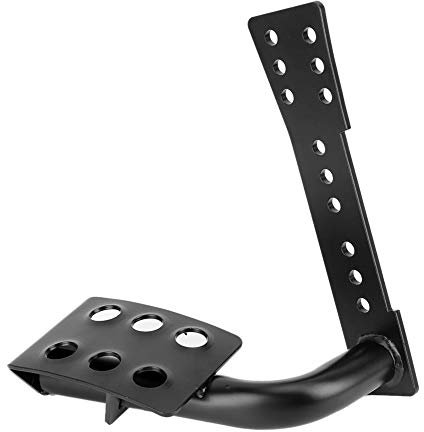 Accessoire de voiture, Qiilu Pédale de voiture, Pédale de Voiture en Métal de Voiture Côté Gauche Repose-Pied Décoration Accessoire pour JK 2008-2017