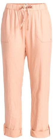 Roxy Damen On The Sea Shore Non-Denim Pants, CAF' Creme, M