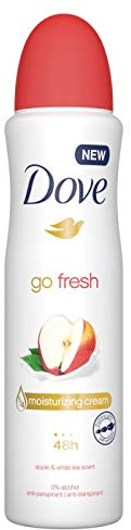 3er Pack - Dove Antitranspirant Deospray Women - Go Fresh Apple & White Tea - 150ml