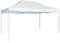 vidaXL Tente de Réception Pliable Professionnelle Tonnelle de Jardin Tonnelle de Patio Pavillon de Terrasse Auvent d'Extérieur 3x4 m Acier Blanc