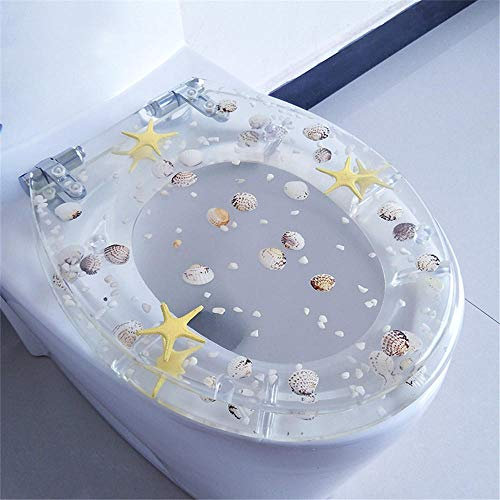 Abattant Wc, Sièges de toilette, fermeture en douceur, dégagement rapide, charnières en acier inoxydable réglables, couvercle de toilette à fixation supérieure, matériau antibactérien en résine
