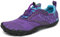 SAGUARO Scarpe Barefoot Minimaliste Uomo Donna Traspiranti Scarpe da Scogli Comode Leggere Scarpette Multisport per Trekking Trail Running Sport Acquatici Palestra, Viola 42 EU