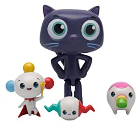 True and the Rainbow Kingdom Sammelfiguren-Set – Bartleby, Rainbow King, Syzer & Snorfle – niedliche und Bunte Figuren – ab 3 Jahren