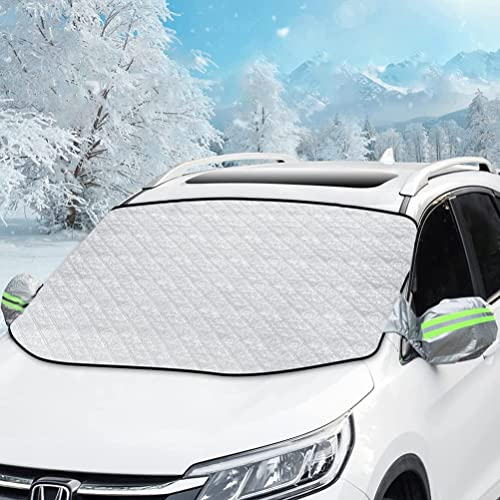 Winter Auto Scheibenabdeckung Magnet Windschutzscheibe FüR KIA Picanto Proceed Ceed XCeed, Sommer Wintergegen Schnee Eis Frost Sonne Staub