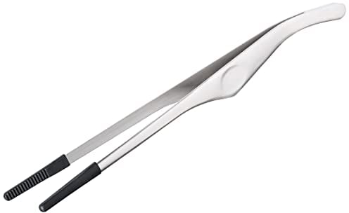 Spring TOOLS FUSION2+ Profi Pinzette 30 cm | rostfreies Edelstahl | lange Pinzette | Zum Kochen, Grillen oder Braten | Kochpinzette Edelstahl | Grillpinzette | Bratpinzette | Spitzzange lang