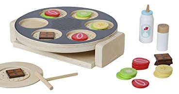 VERTBAUDET Spiel-Set Crêpes-Party, Holz FSC® grau