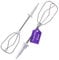 Vioks.pro Rührbesen 2x Ersatz für Bosch 00659061 für Bosch Rührmaschine/Handmixer Zubehör für Bosch Handrührgerät/Stabmixer Set Bosch/Bosch Rührgerät Ersatzteile/Handrührer Ersatzteile