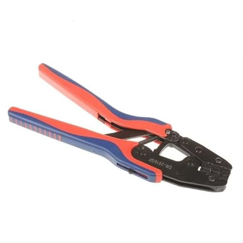 DR-2616GF - Alicates de crimpado de carraca aislados y no aislados, 2 x 6/10/16 mm²