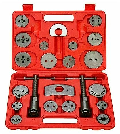 Auto Bremsbelag Werkzeug 22PCS Bremssattel Kolben Werkzeug Separator Ersatz Kolben Rücklauf Zerlegen Reparatur Hand Tool Kits