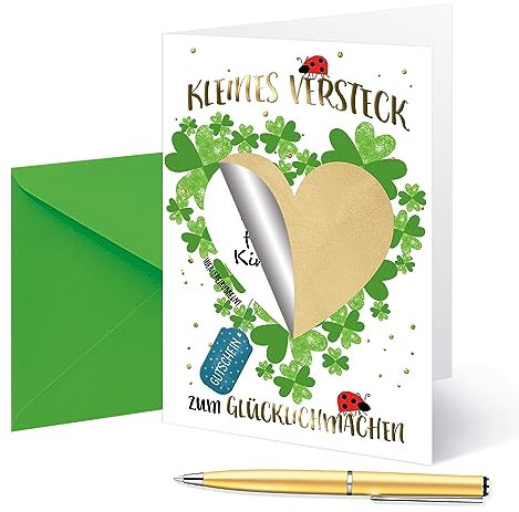 Cactus Rubbelkarte Geburtstag Glückslos, 1 Stück