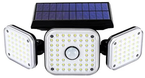 Solar lamp Superfire FF13-C, 22W, 300lm, 2400mAh