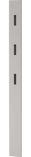 Germania Garderobenpaneel 3728-572, in Kaschmir, mit drei ausklappbaren Kleiderhaken aus Metall, 15 x 170 x 3 cm (BxHxT)