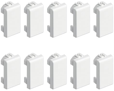 BRATEK 10 Copriforo muro compatibile con bticino matix, Frutti elettrici compatibili con presa muro serie matix