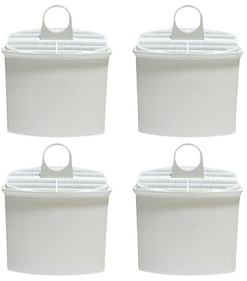 Nispira KWF2 Wasserfilterkartusche Ersatz Kompatibel mit Braun Kaffeemaschine KWF2 3105 3107 3112 3116 KF600 KF580 KF510 KF190 KF180 KF157 KF150 KF145 KFT16 | 4 Stück