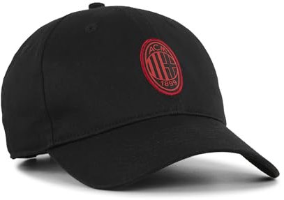 A.C. Milan Cappello Archive Official Baseball Cap, Black, One Size