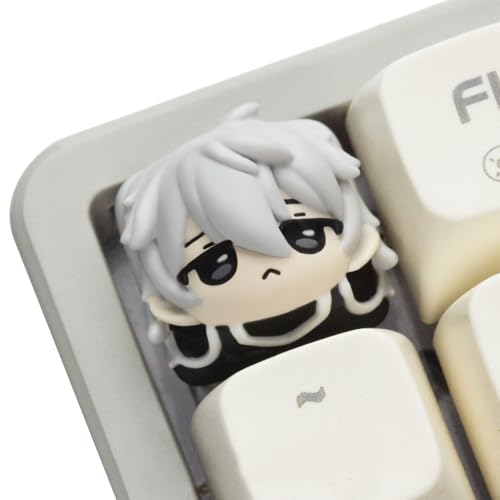 Blue Lock Esc Tastatur Tastenkappen Seishiro Nagi Anime Custom Keycaps Kunstharz Tastenkappen Kompatibel mit Cherry MX Mechanical Keyboard