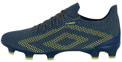 Umbro Herren Velocita Matrix Pro Fg Fußball-Stollen, Marineblau/Blazing Yellow, 42 EU