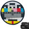 Vintage Patches Klett Drucken No Signal Retro Fernseher Klett Patch Aufnäher Applikation für DIY Kleidung Rucksäcke, Jacken, Jeans