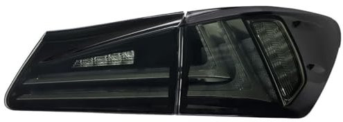 RUIHAHA Auto Rückleuchten für Lexus is IS250 IS350 is F 2006-2012 Rücklicht Montage Heckleuchte Rückleuchte Hintere Bremsleuchte Hinten Stop Indicator Light Ersatz Einbauteile