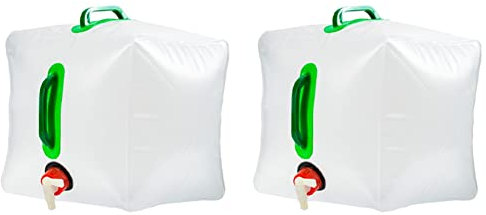 Kueohse Lot de 2 poids d'échelle de piscine, 20 l, pour piscine hors-sol, de sable pliables et étanches pour échelle de piscine