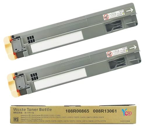 2Pack 008R13061 Waste Toner Container Replacement for Xerox WorkCentre 7830 7835 7845 7855 7425 7428 7435 7525 7530 7535 7545 7556 7970 AltaLink C8030 C8035 C8045 C8055 C8070 Waste toner Cartridge