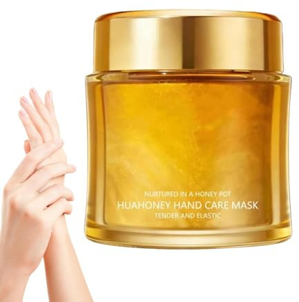Handmasker 100 gram avdragbar lugnande och återfuktande behandling | Handpeeling för Födelsedag Mors Dag Egenvård Resa Hemmaspa Kvinnor