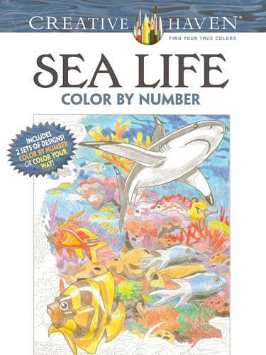 Sea Life Color by Number (Creative Haven)