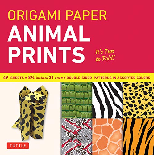 Origami Paper Animal Prints