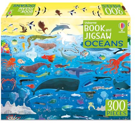 Usborne Book and Jigsaw Oceans