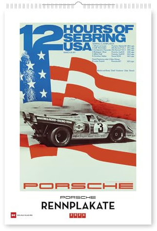 Porsche Rennplakate 2026