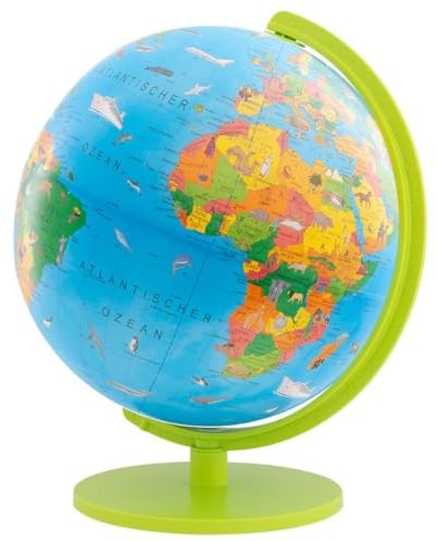 Kinder Leuchtglobus, Größe: ⌀ 26 cm, Höhe: 36 cm