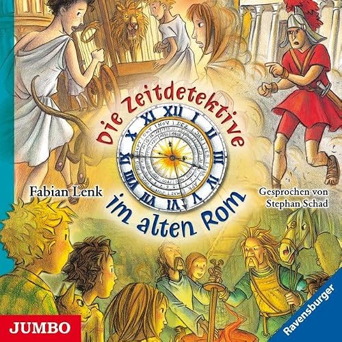 Die Zeitdetektive im alten Rom,3 Audio-CDs: Folge 2, 6 und 18. Lesung