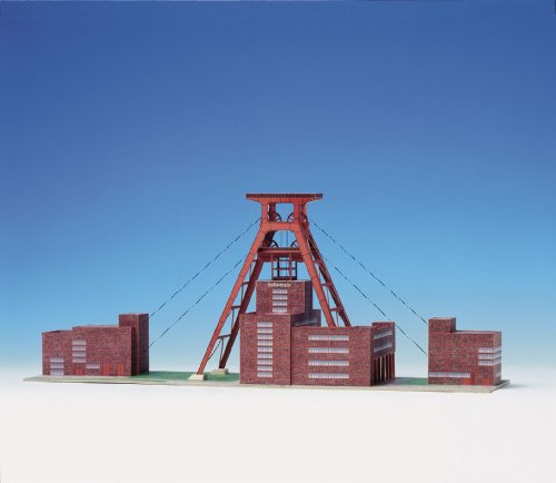 Karton Modellbausatz Zeche Zollverein Essen