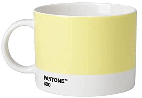 Copenhagen Design Pantone Cup, Tea/Coffee Mug, fine China (Ceramic), 475 ml, Light Yellow, 600 C, one Size